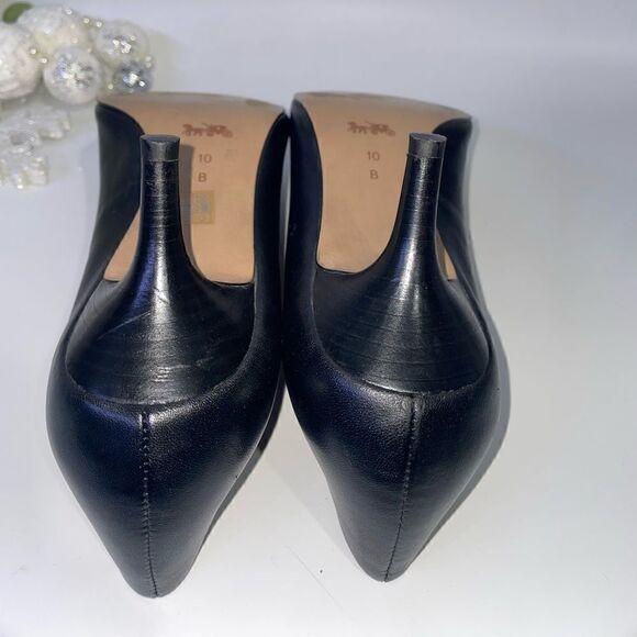 Coach Leather Heels 10B - Picture 6 of 8